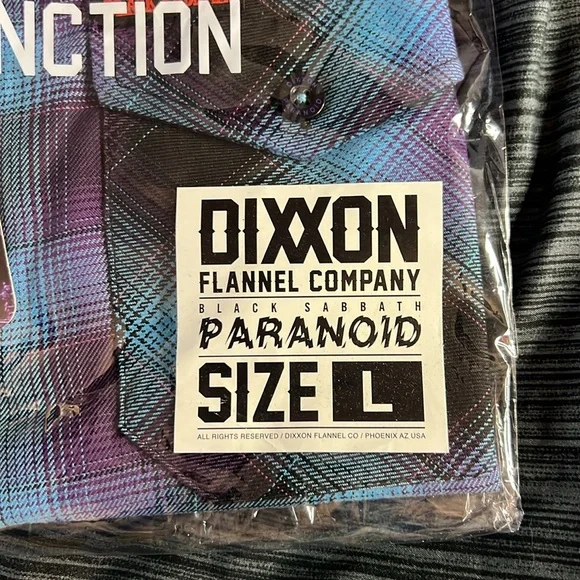 Dixxon paranoid flannel size L. - Picture 3 of 3